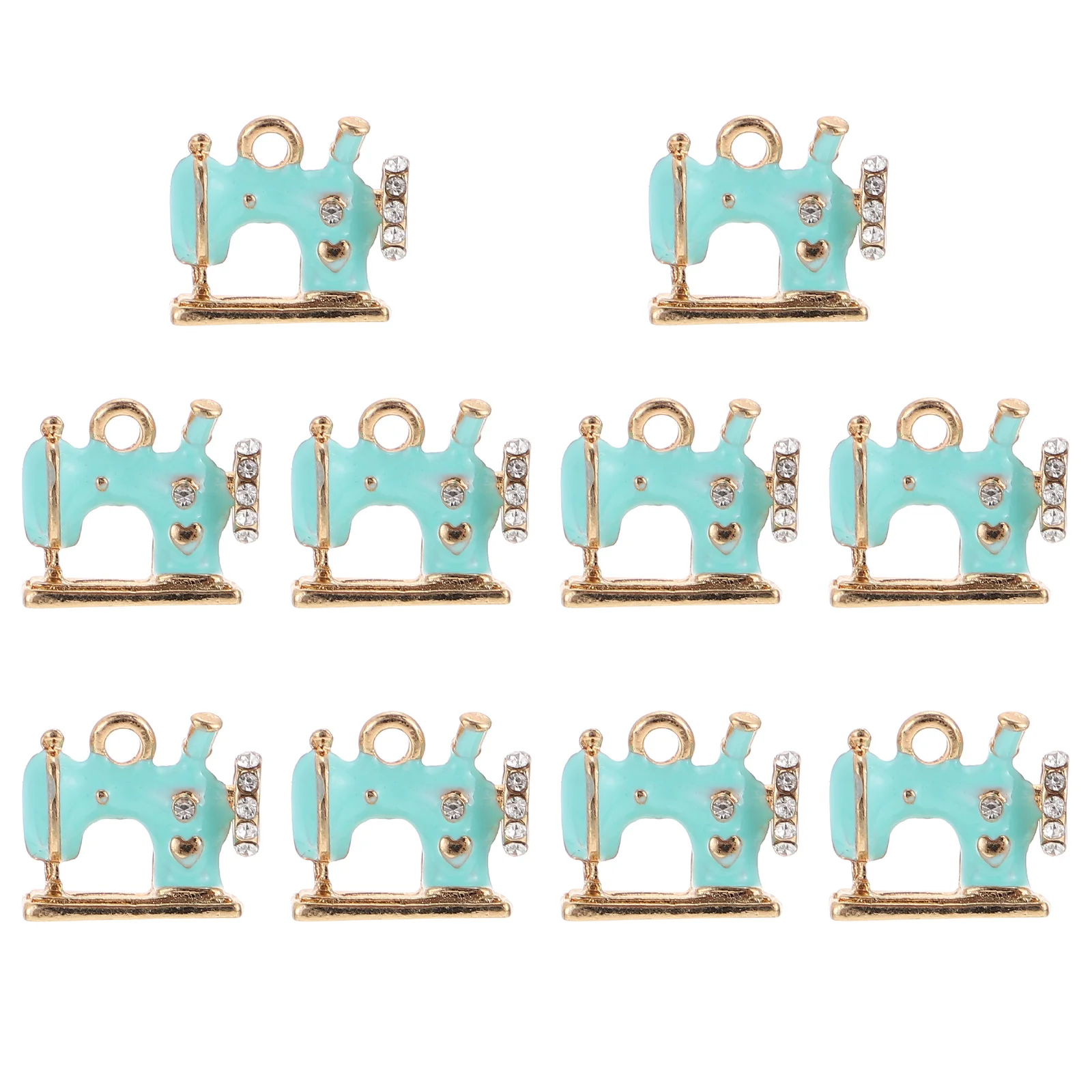 

Sewing Machine Pendant Handmade Necklaces Alloy Pendants DIY Shaped Decors