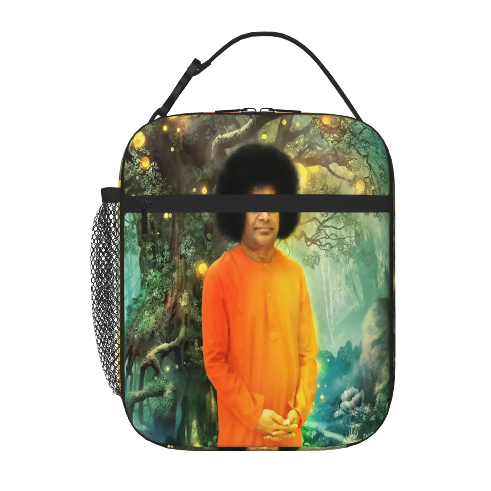 

Sathya Sai - 2 Sathya's Corner Insulated Bag Lunch Tote Cute Lunch Bag