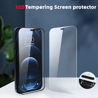 applicable to iphone13 dust screen toughened film 10d fully transparent apple 12 mobile phone film iphone11 toughened film