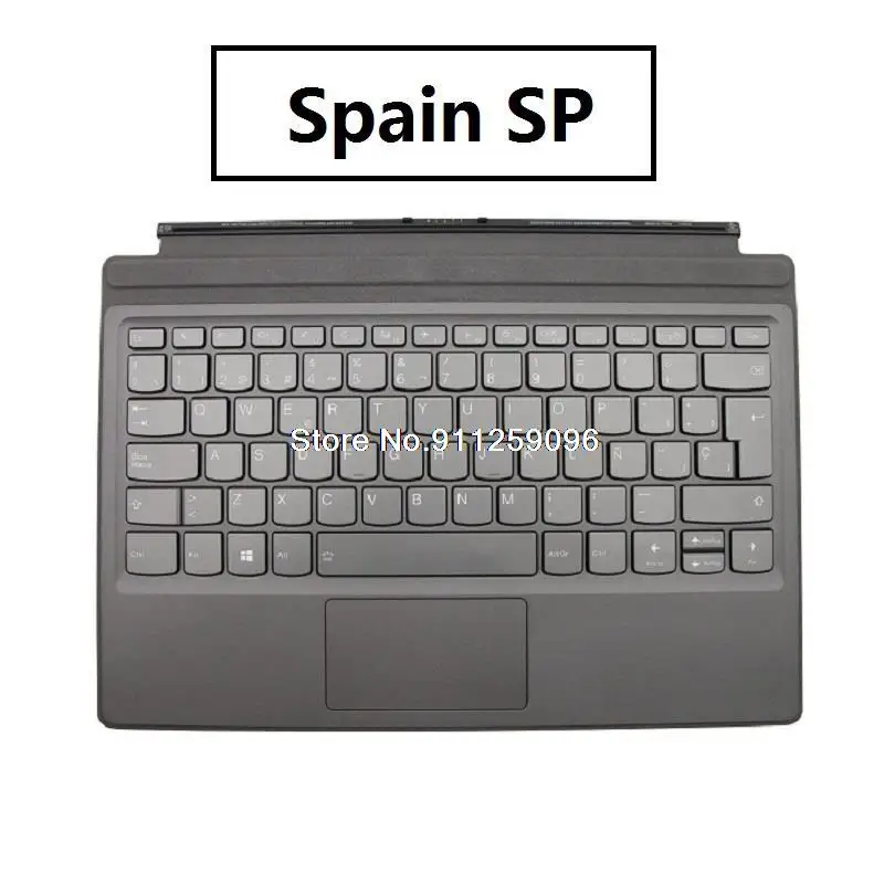 

Клавиатура для Lenovo, для Ideapad Miix 520 Miix 520-12IKB Tablet Folio Spain SP SD50Q79806 03X7551 5N20N88605 с подсветкой, Новинка