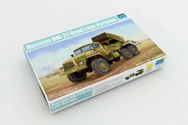 Модель Trumpeter 01014 1/35 русский BM-21 HAIL MRL LATE комплект модели