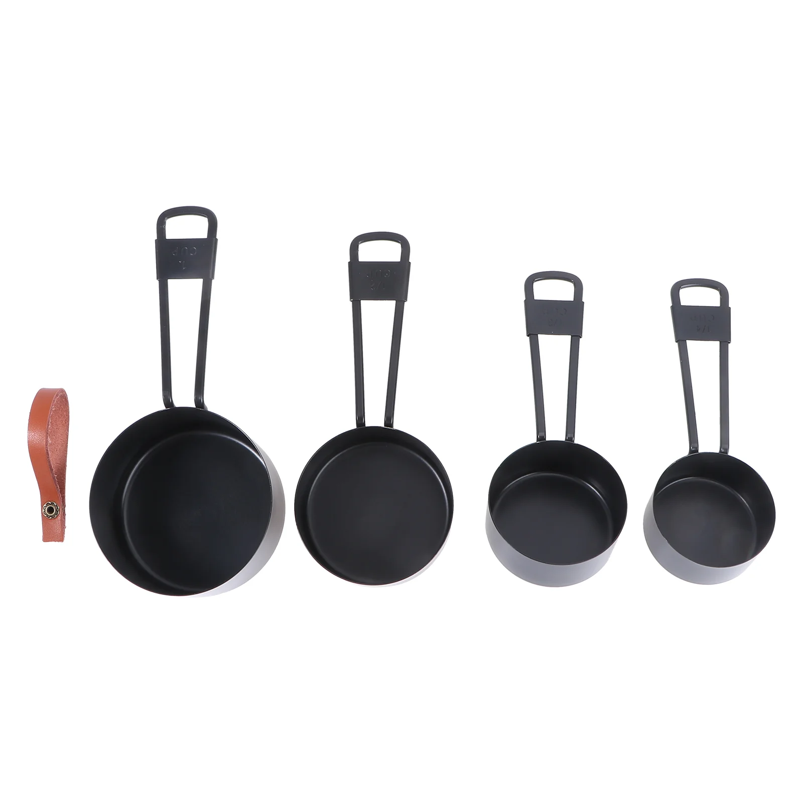 

Stainless Steel Measuring Spoon Set with Glass Cups for Dry and Liquid Ingredients Barista Spoon Included.