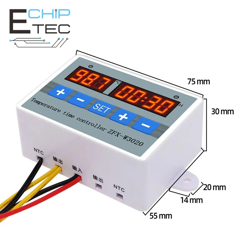 

Temperature Time Controller Thermostat Control Controller Thermostat Timer Control Module