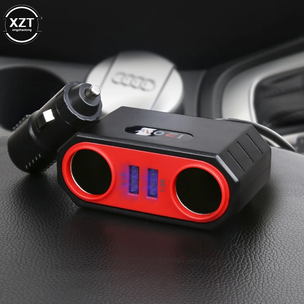 

Автомобильное зарядное устройство для прикуривателя, а, два USB-порта