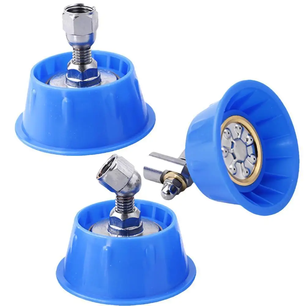 

1 шт. семь отверстий распылительная головка универсальная Вращающаяся насадка может свободно вращаться Регулируемая Экономия воды большое...