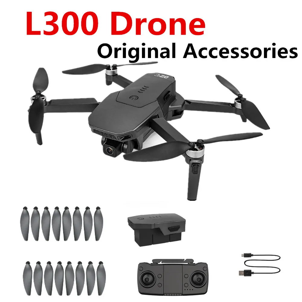 L300 Drone Original Accessories 7.4V 2000mAh Battery Propeller Blade Accessories For L300 Dron Battery Spare Parts