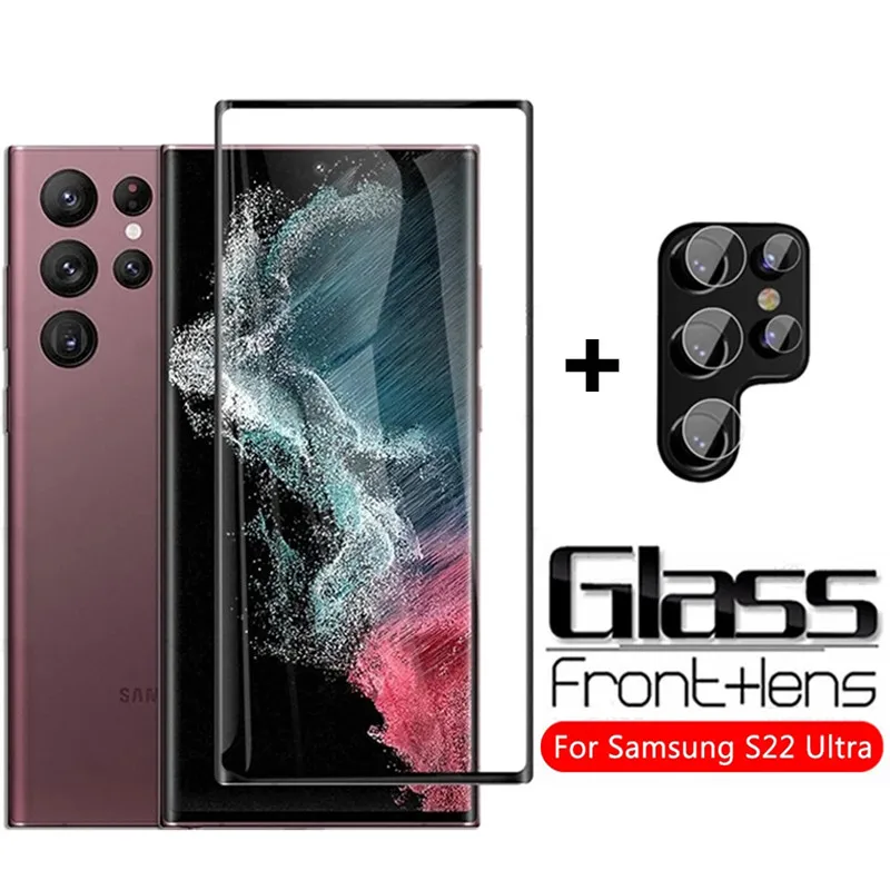 

Tempered Glass For Samsung S22 Ultra Camera Lens Screen Protector Film For Samsung Galaxy S22 Plus S22Ultra s22 Protective Glass
