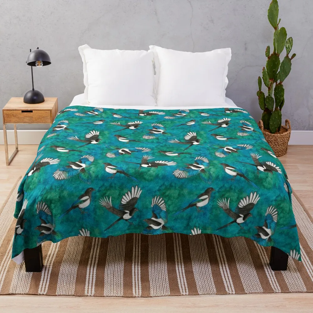 

Magpies Throw Blanket Stuffed Blankets
