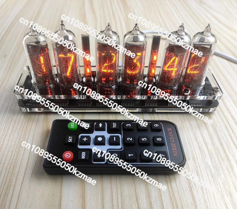 6-битные часы IN-14 со светящейся трубкой Часы IN14 Nixie