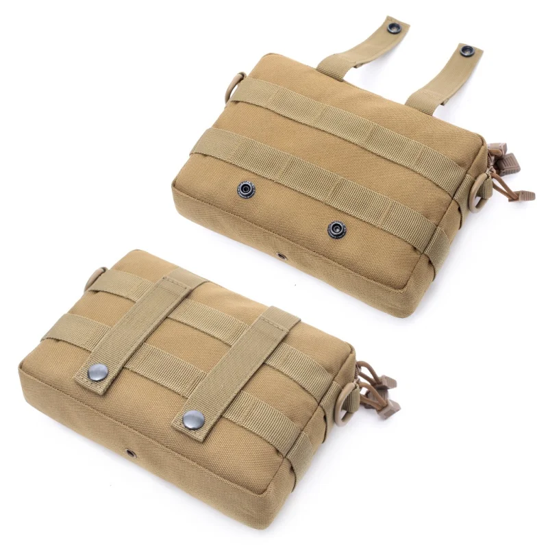 

EDC Tactical Nylon Molle Utility Organizer Tool Storage Bag Vest Waist Pouch Waterproof Field Sundries Bag Outdoor Hunting