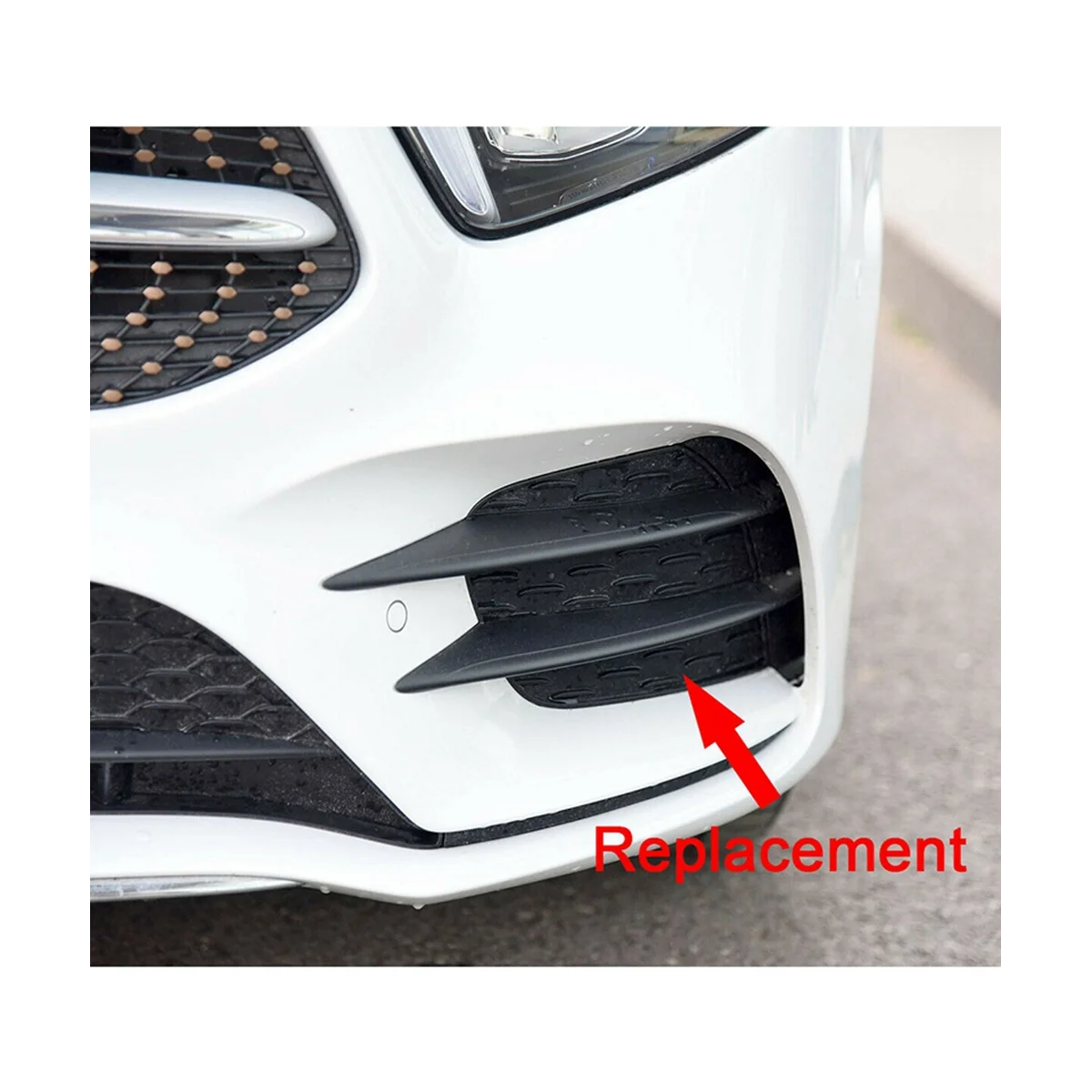 Передний бампер левый и правый наружный корпус решетки радиатора 1778858300 1778858400 для