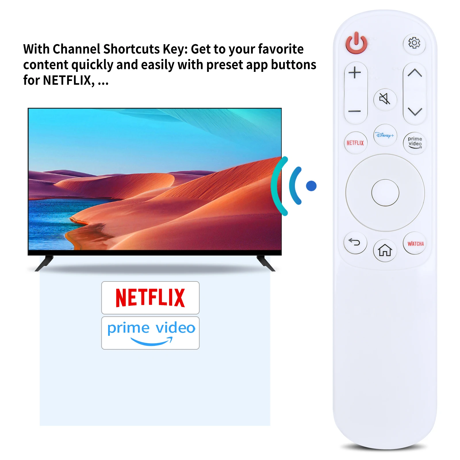 Пульт дистанционного управления телевизором для L/G StanbyME 27ART10AKPL