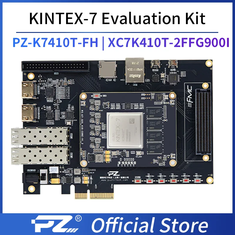 

PZ-K7410T-FH оценочный комплект Xilinx Kintex-7 410T PuZhi FPGA макетная плата