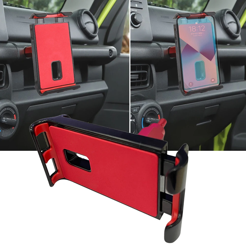 

Suzuki Jimny JB64 JB74 XL 5-дверный Автомобильный GPS-подставка 2019-2024 Гг. — Держатель Для Мобильного Телефона И Планшета