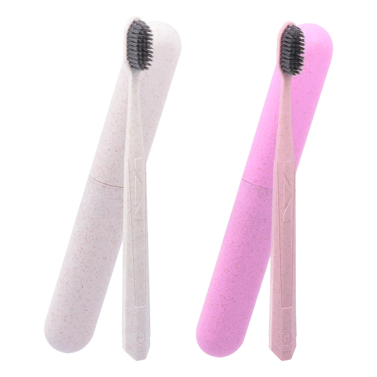 

2 Sets Chic Toothbrush Tooth Long Handle Toothbrush for Inside