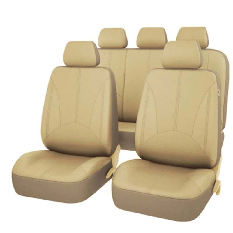 

WZBWZX Leather stitching breathable fabric universal seat cover For JAC Hutu Ruifeng S3/S7/S4 JAC T8 CarAccessories Car-Styling