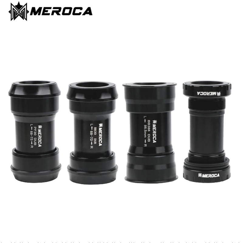 

MEROCA DUB Bottom Bracket Mountain Bike Sealed-bearing BB PF30/BB30/BB386/M68 Applicable Axis 28.99mm Iamok Bicycle Parts