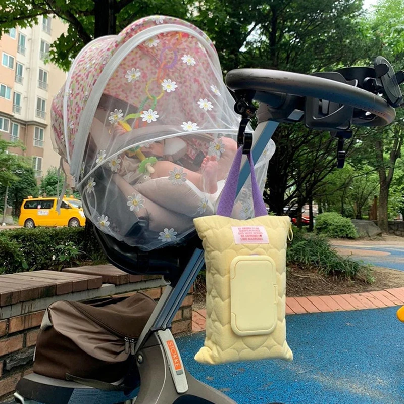 Цветная Коробка Для Салфеток Macaron Портативная Водонепроницаемая Сумка Влажных