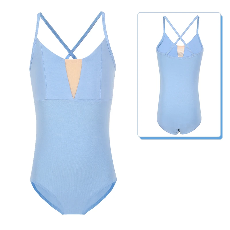 AOQUNFS Ballet Leotards Cotton Ballet Dress Camisole Girls Ballet Dance Dancewear Gymnastics Leotard Strap Ballet Leotard Dress
