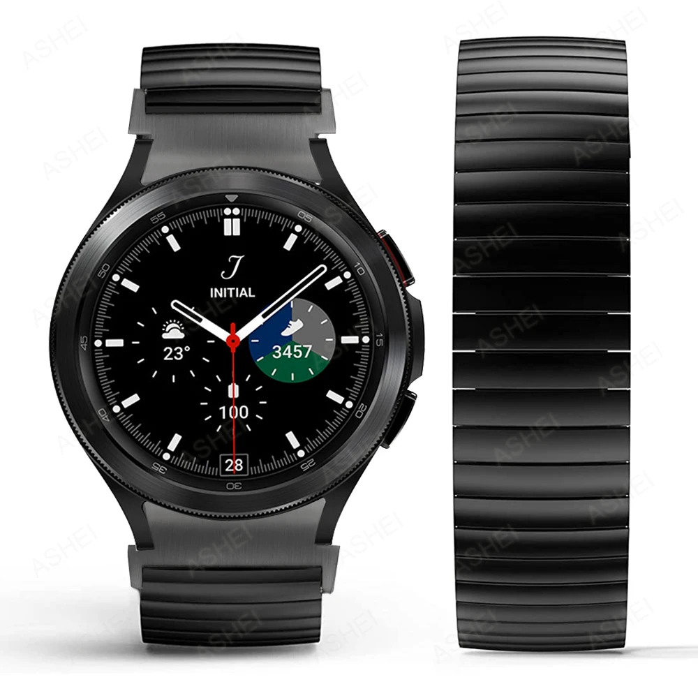 

Ремешок без зазора для samsung galaxy watch 4, Эластичный Классический браслет 46 мм 42 мм, без зазора, для galaxy watch 4 40 мм 44 мм