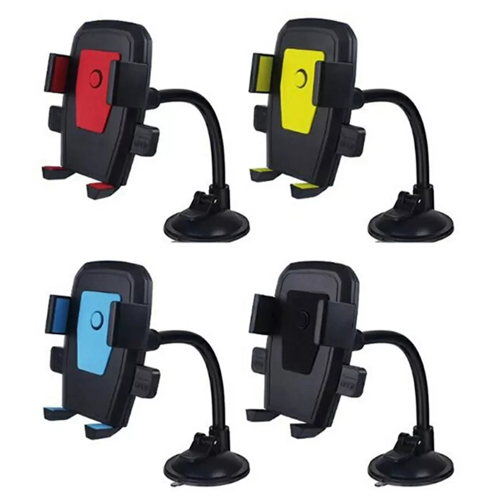 

Car Phone Holder Bracket 360° Rotating Universal Car Mount Mobile Suction Windshield Desktop Holder Car-Accessories Phone Holder