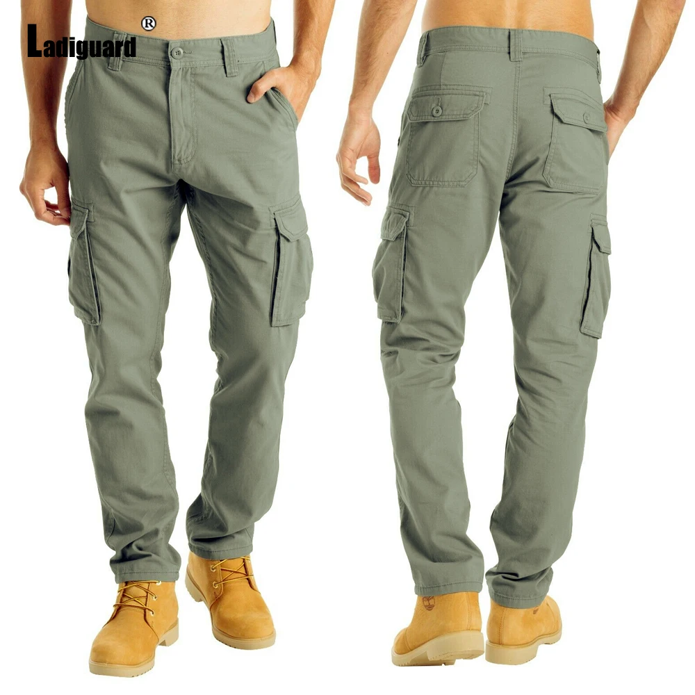 

Men's Stand Pocket Pants 2022 Summer Outdoor Casual Trousers Army Green Fashion Staight Leg Pant Mens Fashion Hip Hop Sweatpants
