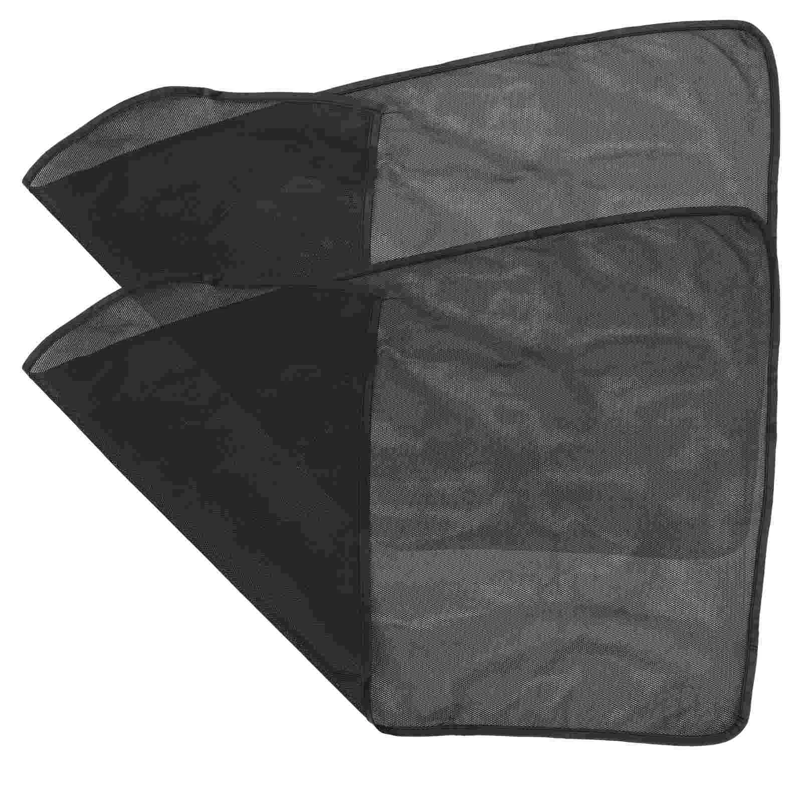

2 Pcs Automatic Rear Window Shade Back Window Sun Shade Car Black Car Mesh Curtain Car Shade Anti-UV Rear Window Blinds Cars