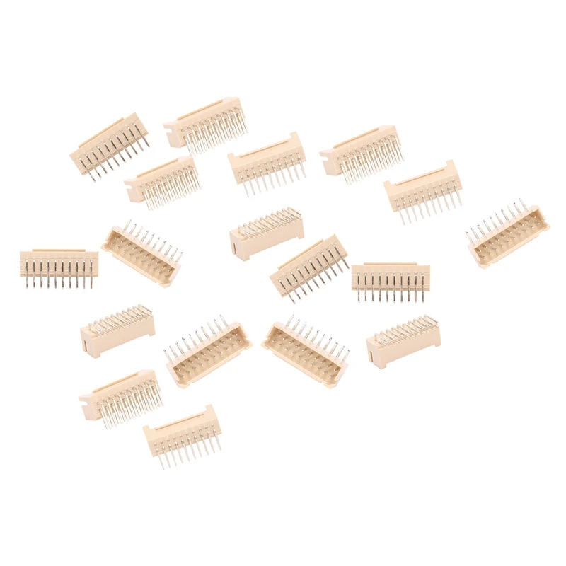 

50Pcs BTC BCH Miner Connector 2X10P Socket Curved Needle Suitable For Asic Miner Ebit E10.3 E10.2 E9.3 E9I E9 E10.1