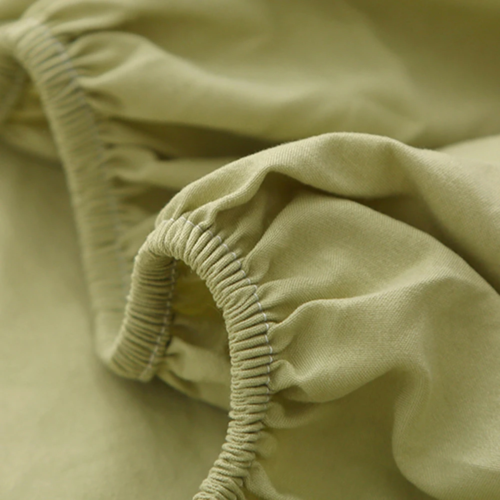 Простыня Натяжная XOW простыня хлопковая односпальная 1000 нитей 16 дюймов с