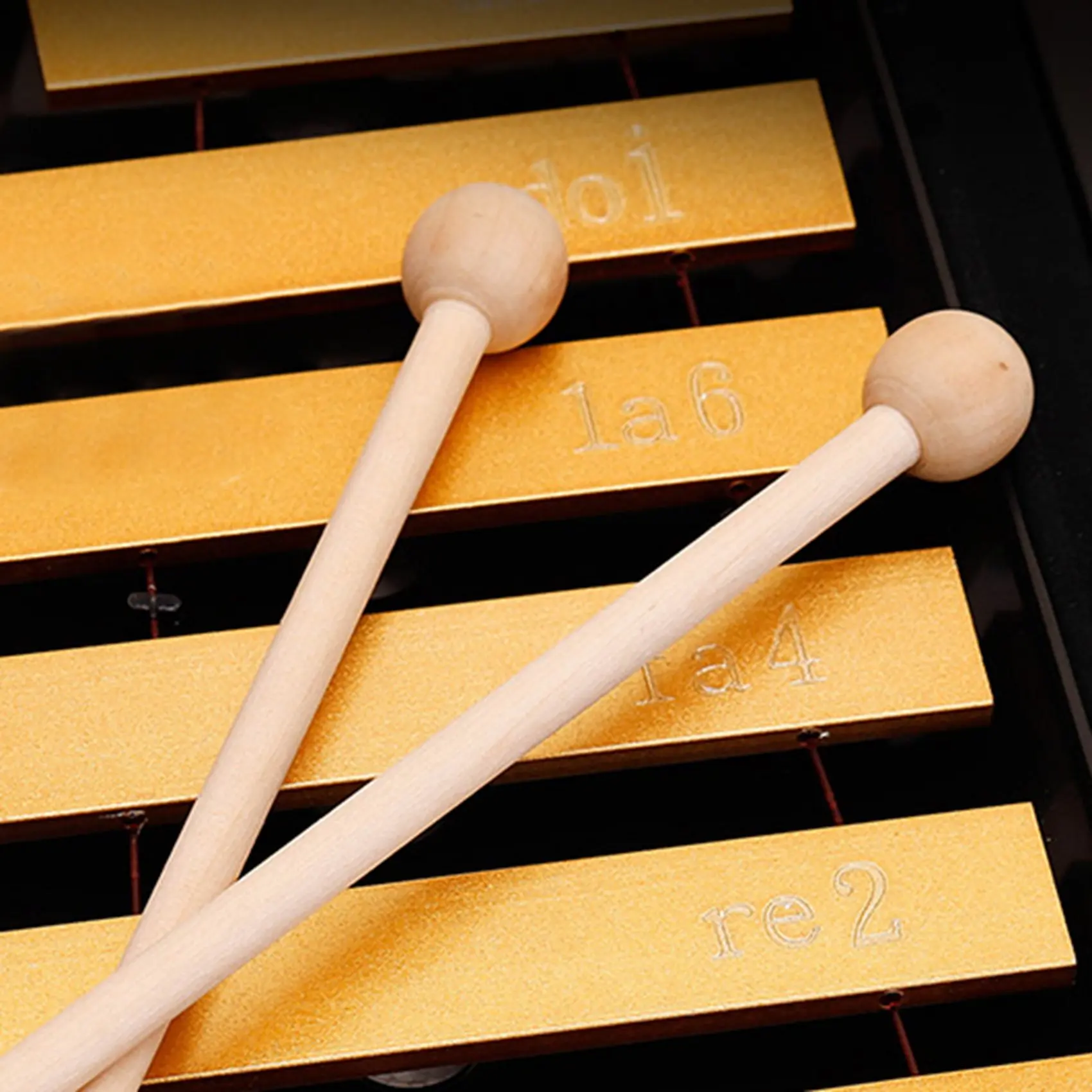 2-парные деревянные молотки для ударных палочек энергетических колокольчиков