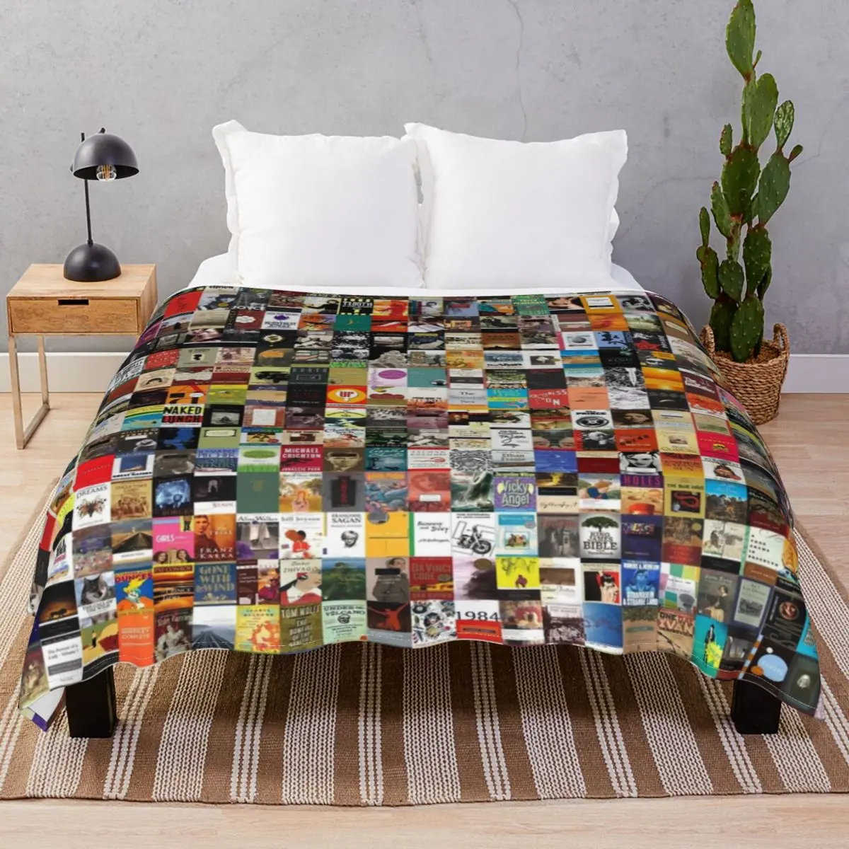 Classic Books Blankets Coral Fleece Summer Lightweight Thin Throw Blanket for Bedding Sofa Camp Office