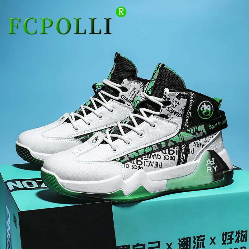 

2022 Hot Sale Gym Basketball Boots Boys High Top Sport Trainers For Men Designer Pu Youth Basketball Shoes Brand Ladies Sneakers