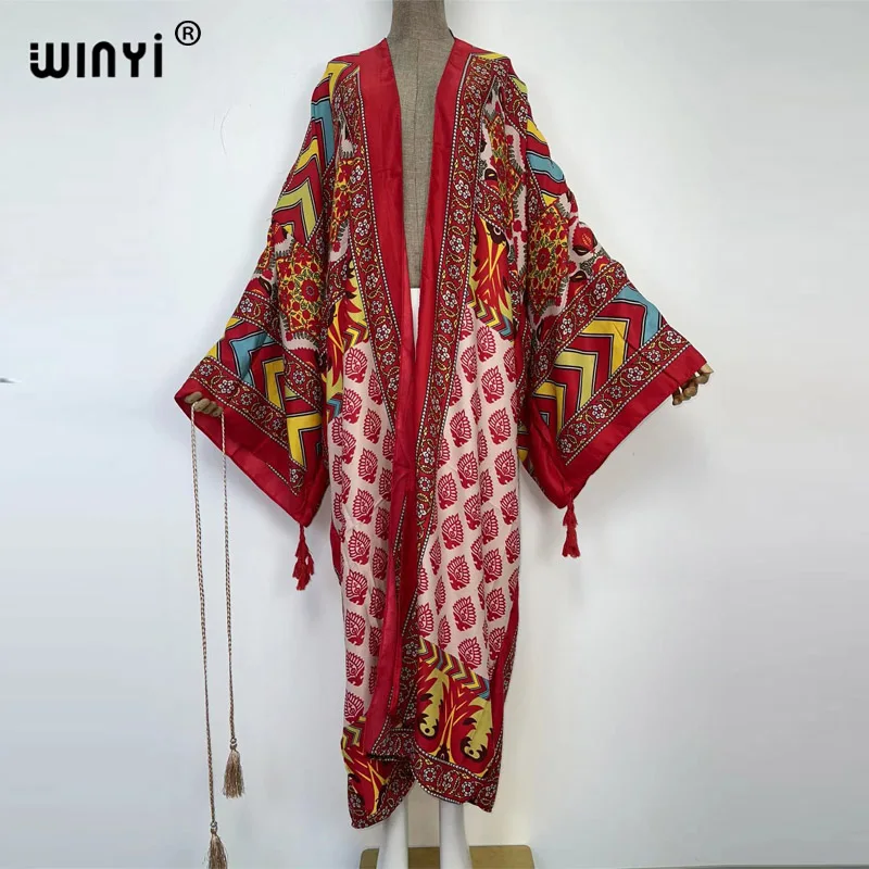 WINYI 2022 Модный летний женский кардиган Стич коктейль Элегантный пикантный Бохо
