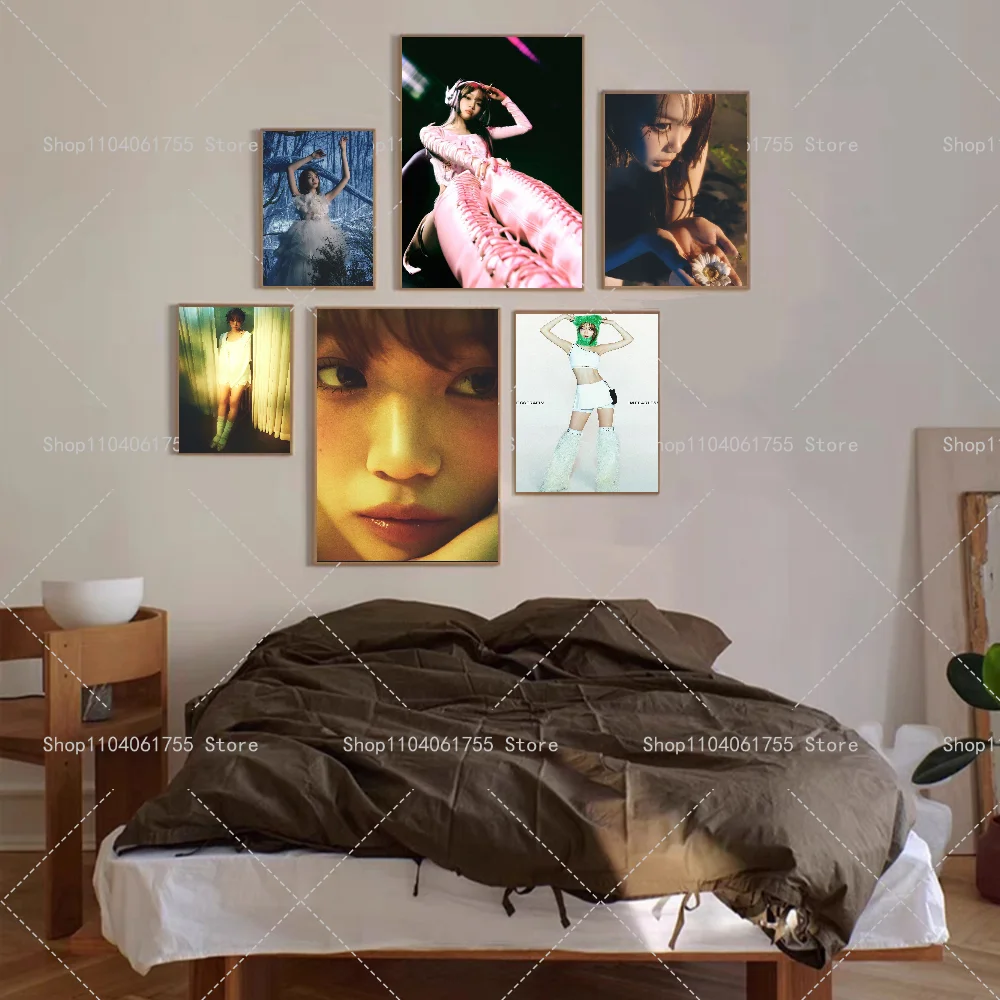 Easy Album Idol Chaewon Легкая Самоклеящаяся Водостойкая Бумажная Наклейка Декоративное