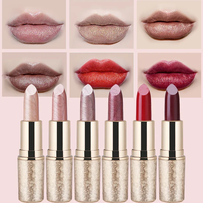 Светильник матовая губная помада в виде снежинки 6 цветов водостойкая прочная