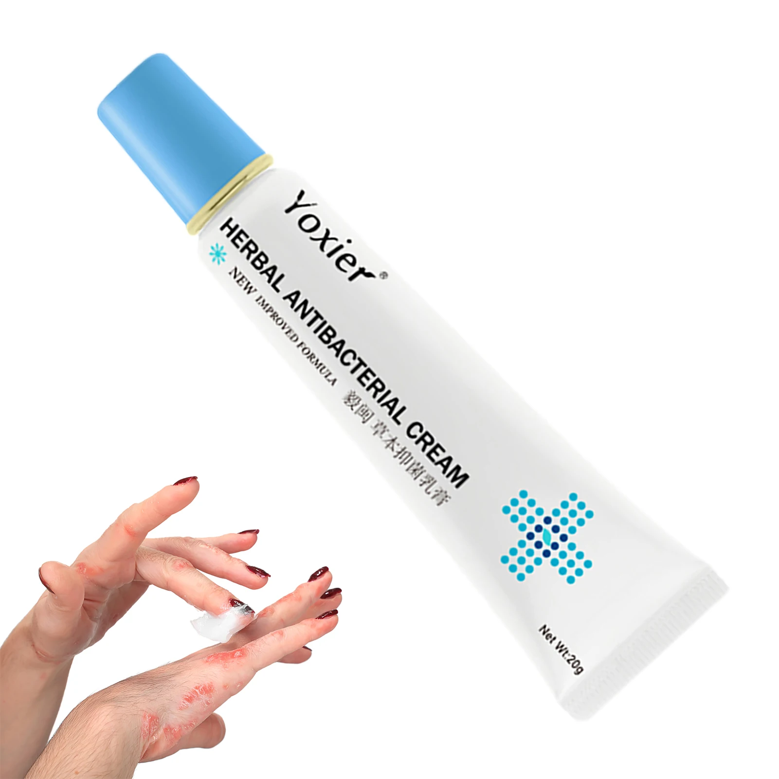 

Herbal Anti-microbial Cream Antipruritic Eczema Dermatitis Eczema Relief Natural Lithospermum Body Skin Care Repair Improve Skin