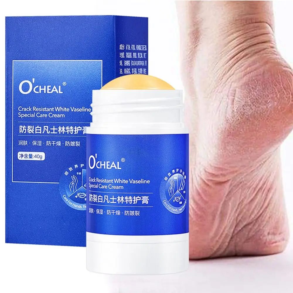 

1 PCS Portable Foot Cream Stick Anti-Drying Crack Hand Cream Creative Peach Fragrance Moisturizing Cream