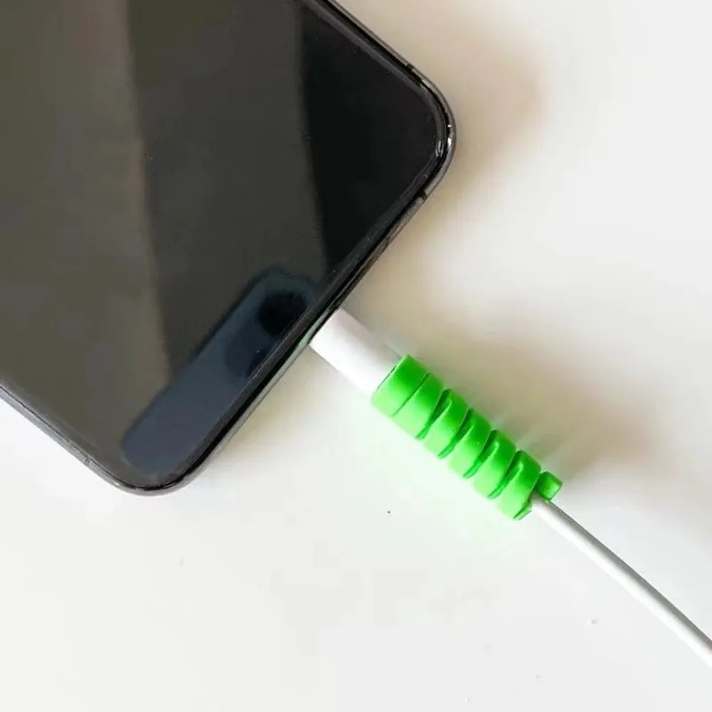 Портативный резиновый кабель для передачи данных защитный рукав анти-изгиб