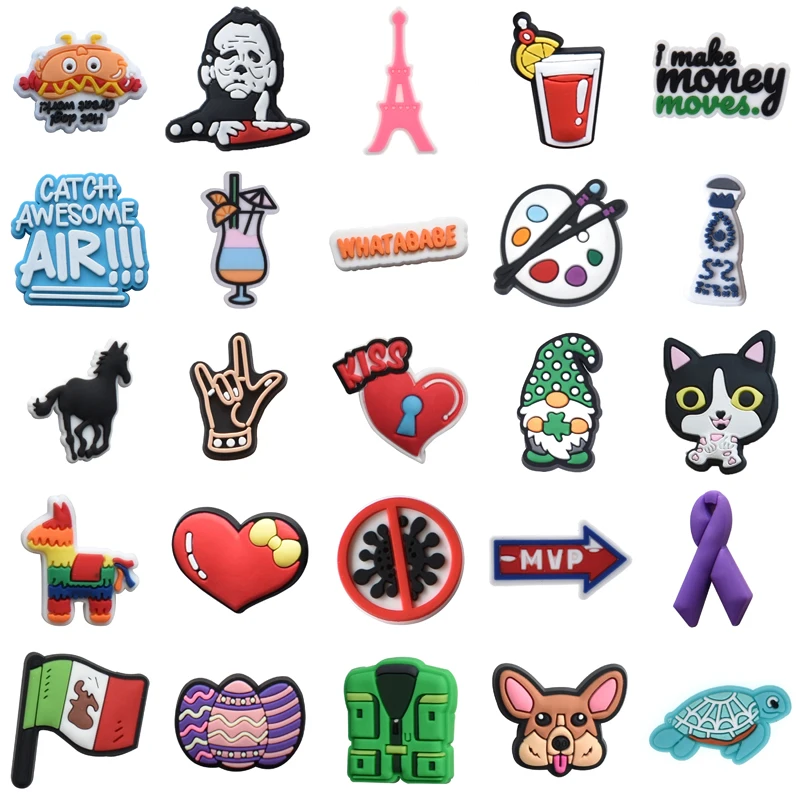 

Kids Set Jeans Gifts Para Pins Men Packs Shoes Accessories Girl Women Charm Wholesale Bulk Shoe Charms Decorations for Crocs Boy