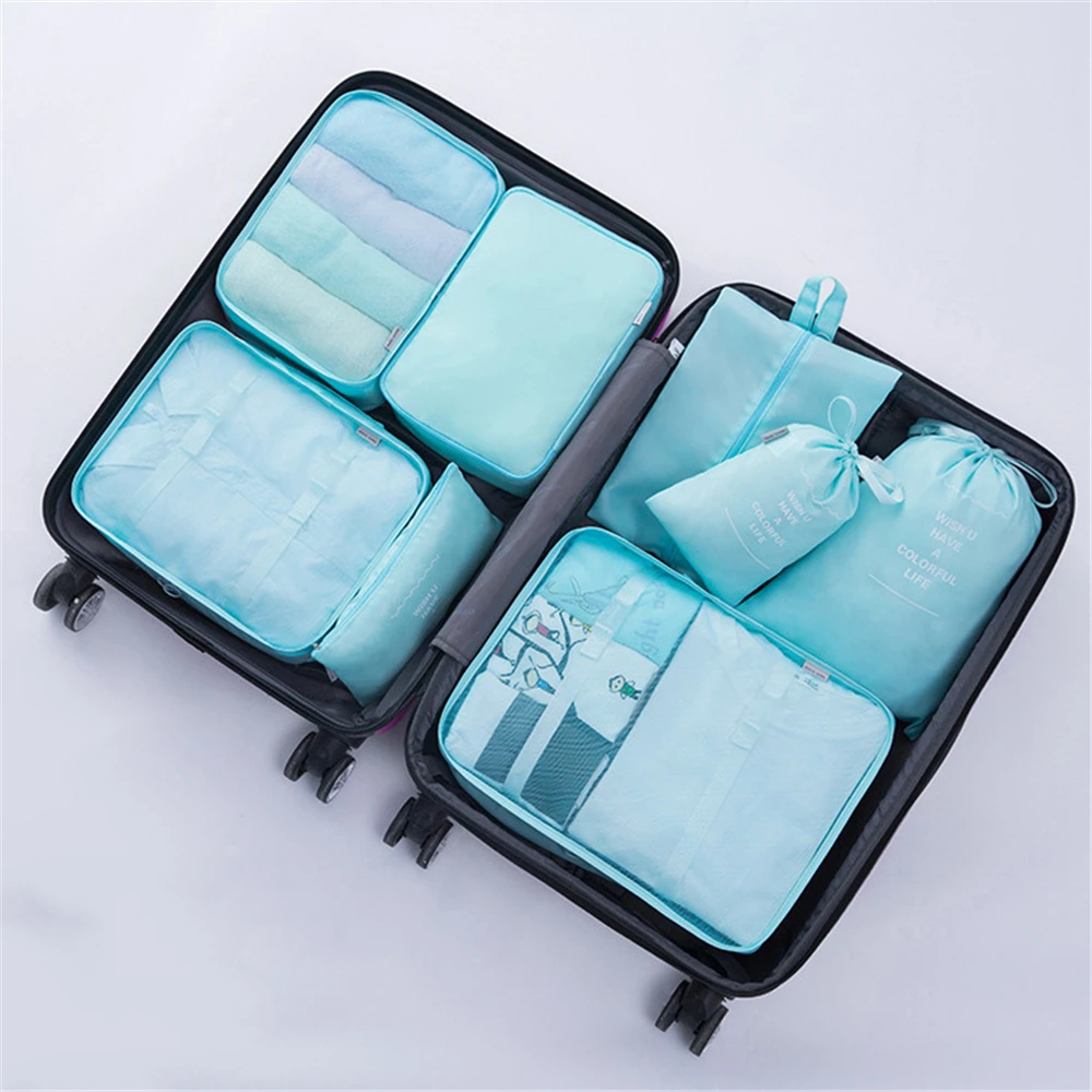 

Portable Storage Bag for Travel Waterproof Clothes Storage Bag Underwear Pouch Shoes Bag Luggage Packing Tidy Pouch Cosmetic Bag