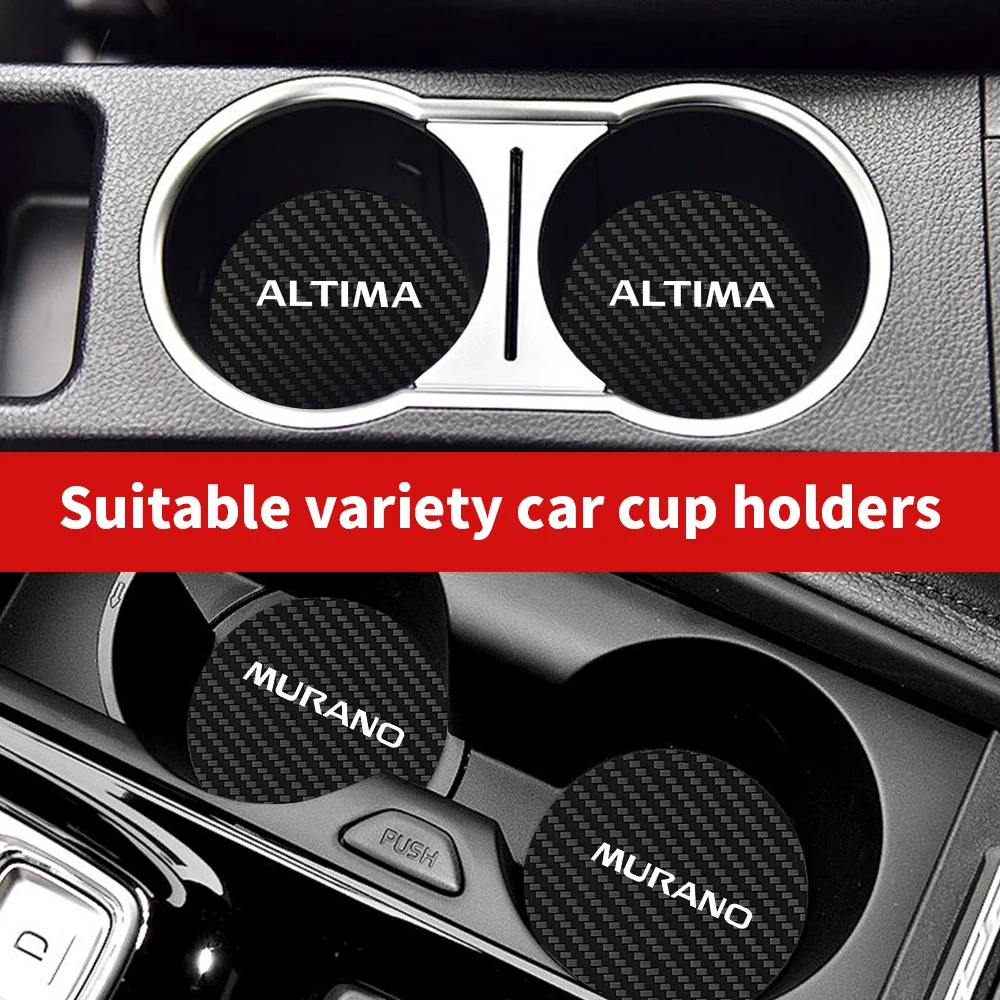 Автомобильный противоскользящий держатель для чашки с водой из углеродного