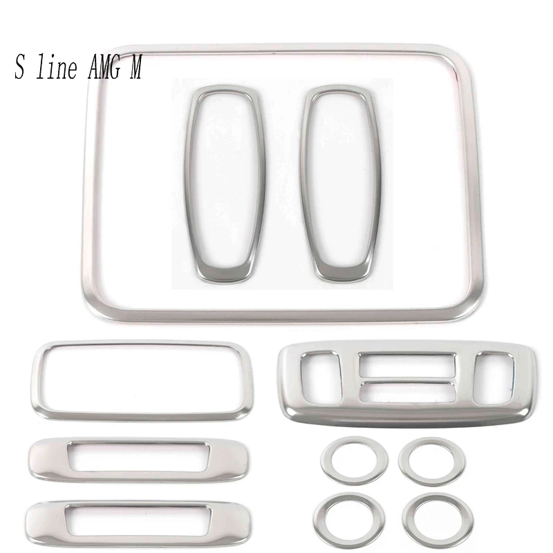 Для Kia Carnival KA4 Niro 4-го поколения, автомобильный Стайлинг, лампа для чтения на крыше, воздуховыпускное отверстие, рамка для оконной ручки, наклейка, аксессуары для отделки