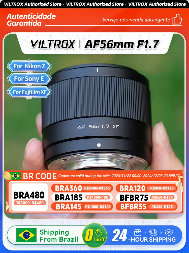 Объектив Viltrox AF 56 мм F1.7