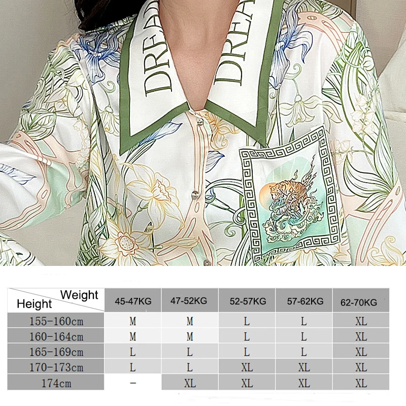 Womens Ice Silk Pajamas Pyjamas Set Sleepwear Pijama Pajamas Suit Female Sleep Two Piece Set Women's Loungewear pijama mujer