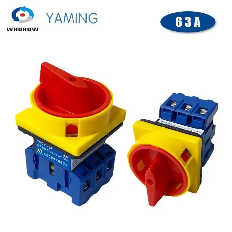 

63 А, 690 В, выключатель изолятора, 3P, главный моторизованный стандартный замок, переключатели питания вкл./выкл., заменить стандарту LW30