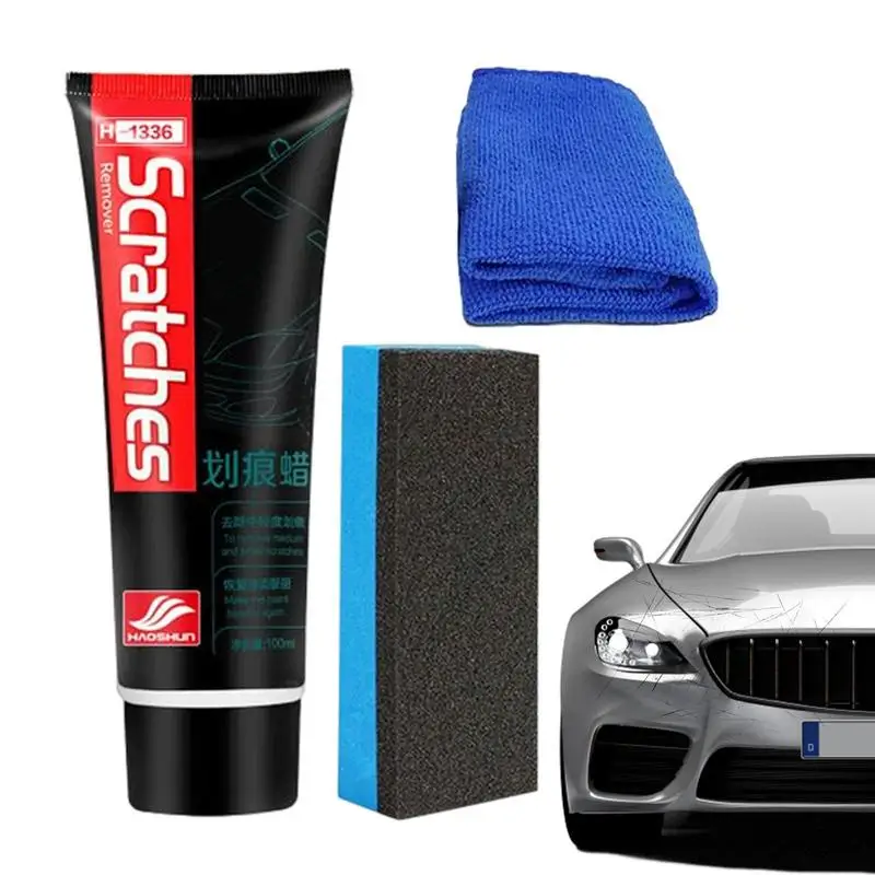 

Car Scratch Repair Remover Kit Long-Lasting Car Polishing Repair Agent Universal Paint Color Car Scratch Paint Care Tool