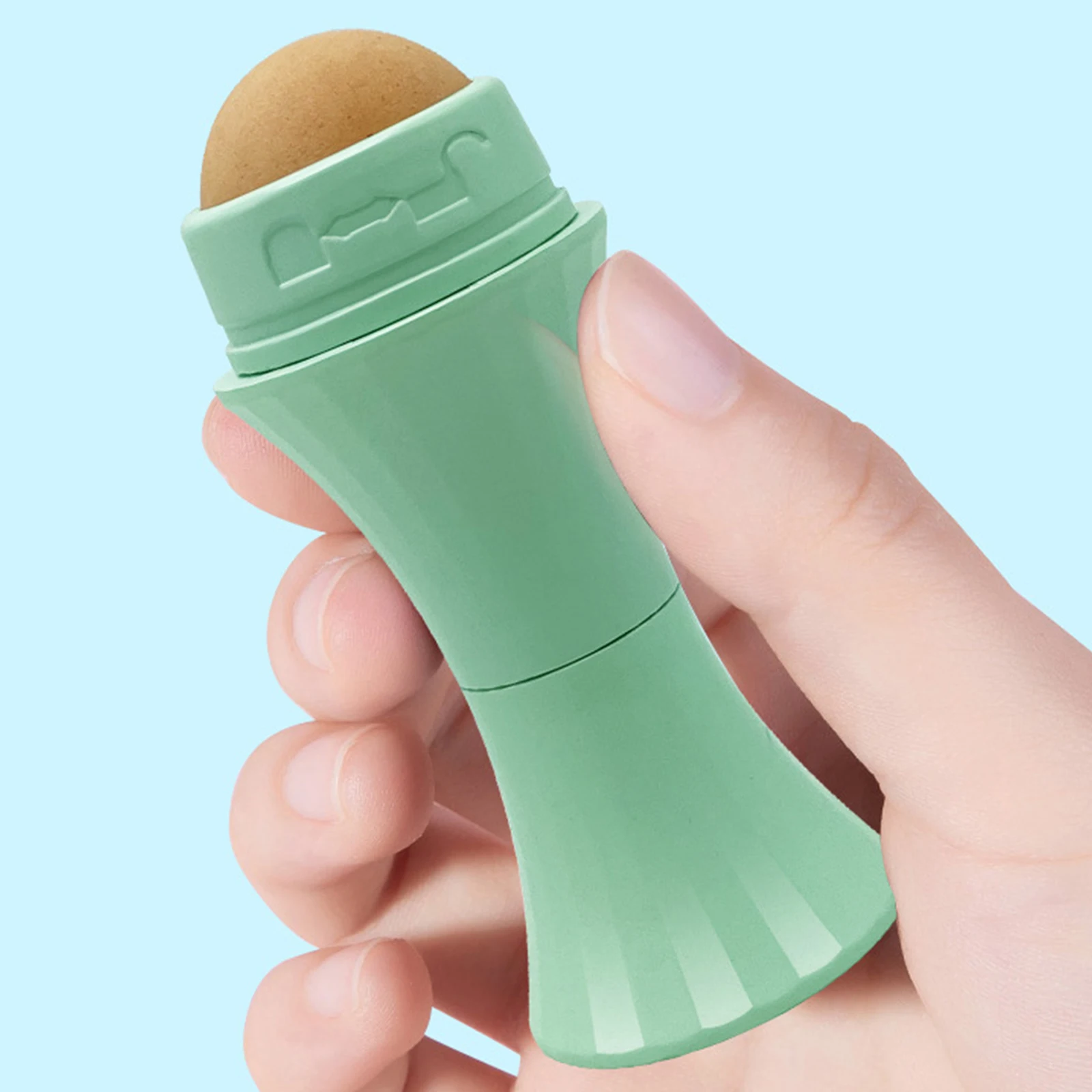 

Double Headed Face Oil Absorbing Roller Volcanic Stone Massage Body Stick Makeup Face Skin Care Tool Facial Pores Oil Roller