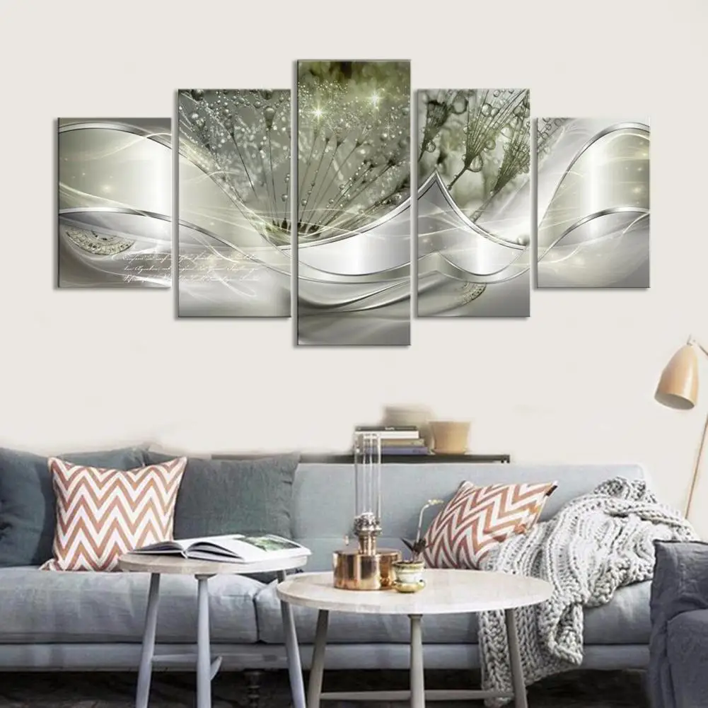 

1 Set Art Painting Waterproof Tear Resistant Colorful Premium Inks Frameless Picture Wall Art Pictures for Living Room
