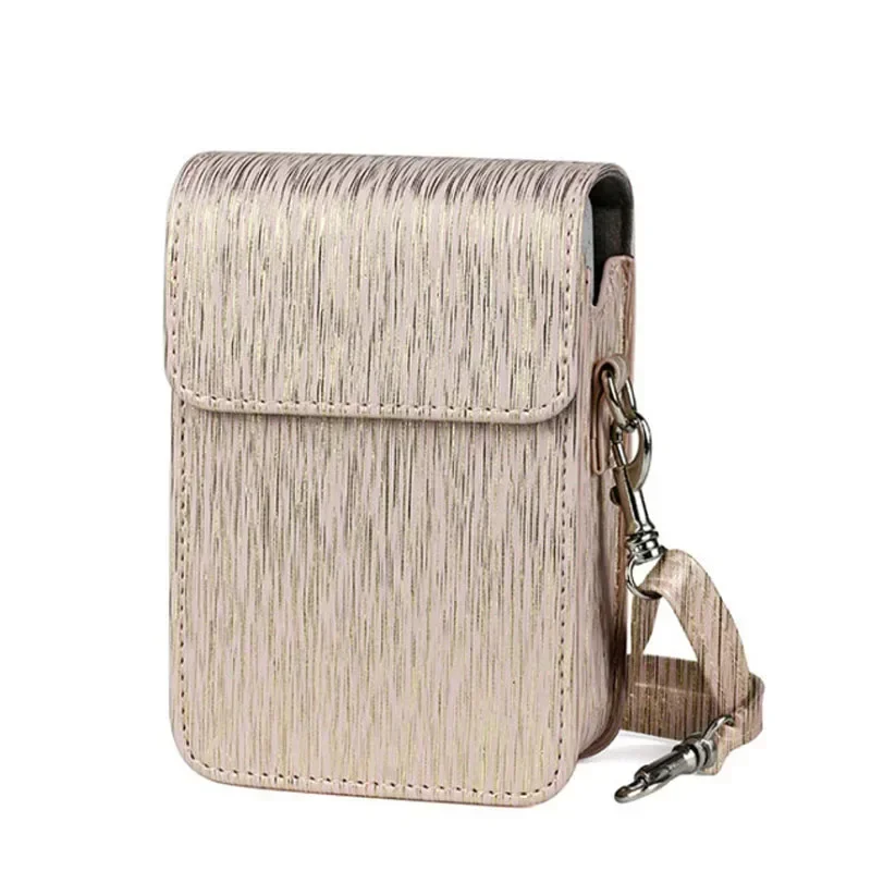 For Fujifilm Instax mini Liplay Camera Accessory Artist Oil Paint PU Leather Instant Shoulder Bag Protector Cover Case Pouch