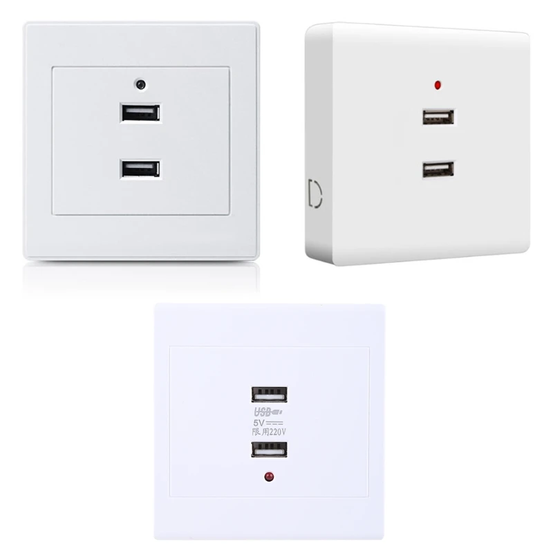 

110V-250V for Home Office Use USB Electric Wall Adapter Charging Station